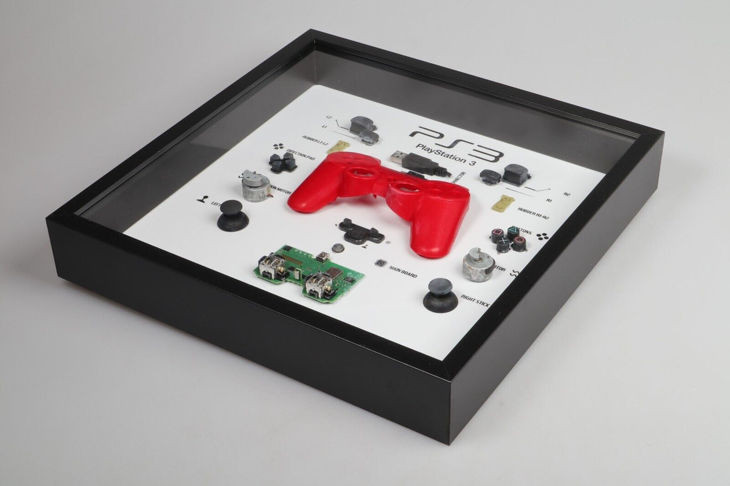 Cadre de manette Playstation 3 | Rouge