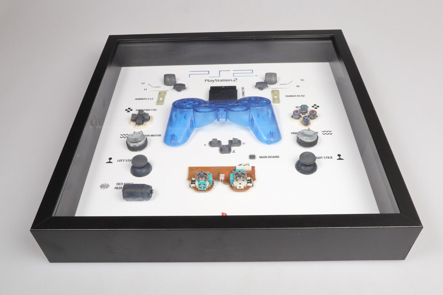 Playstation 2 Controller Frame | Blauw