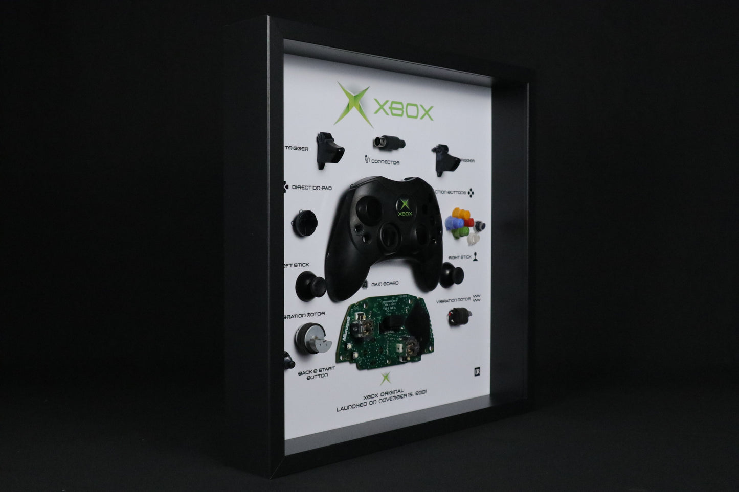 Xbox Classic Controller Frame | Black