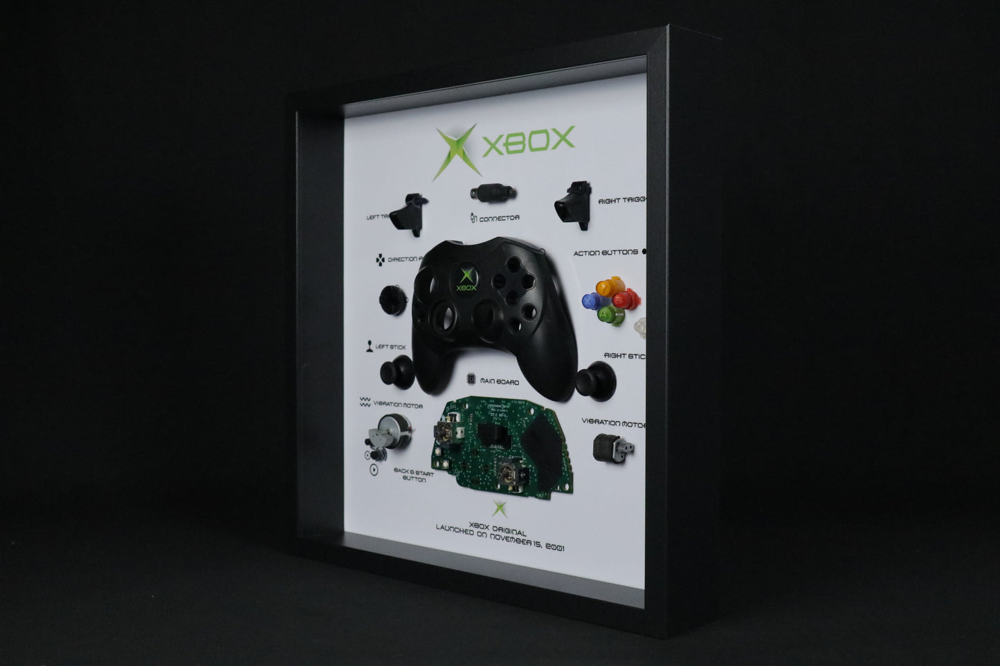 Xbox Classic Controller Frame | Black