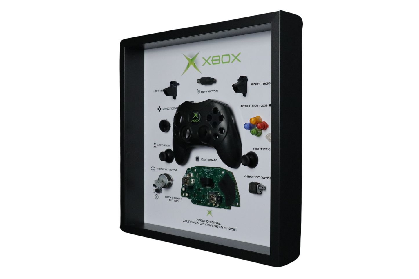 Xbox Classic Controller Frame | Black