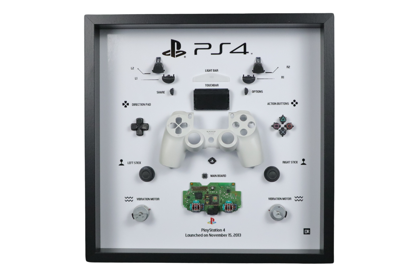 Playstation 4 Controller Frame | Black
