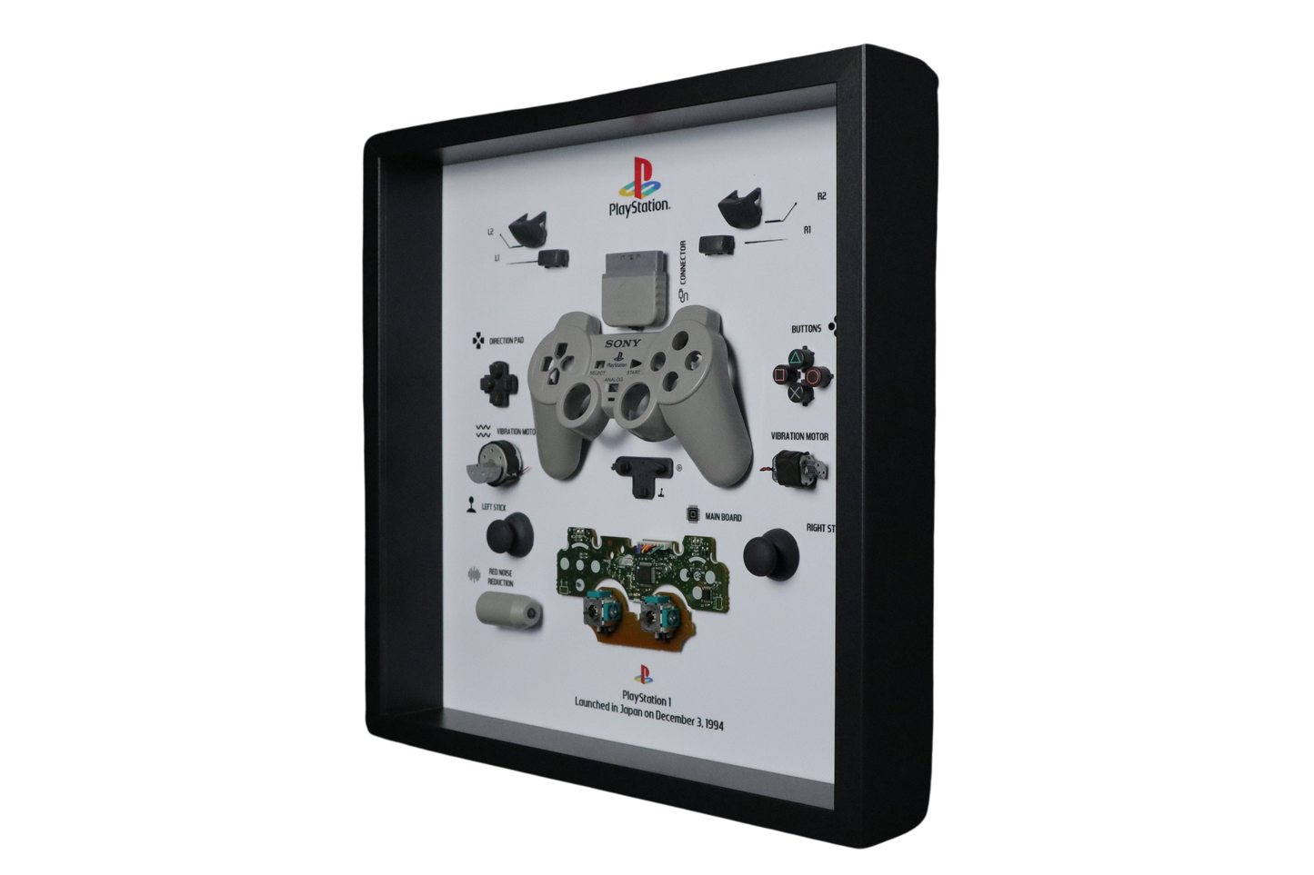 Cadre de manette Playstation 1 | Gris