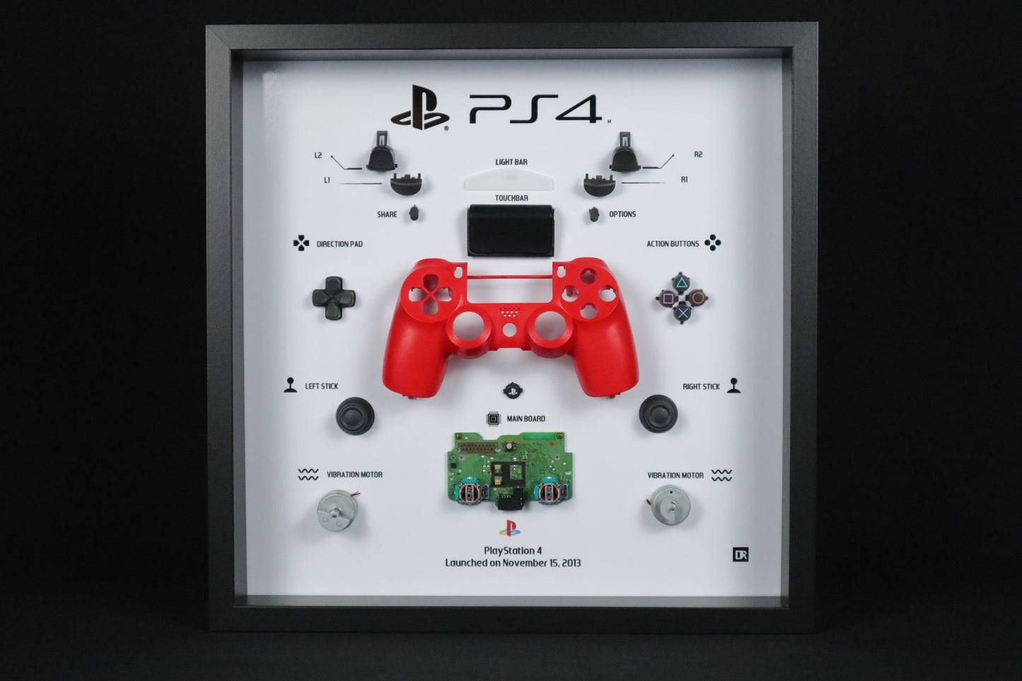 Playstation 4 Controller Frame | Red