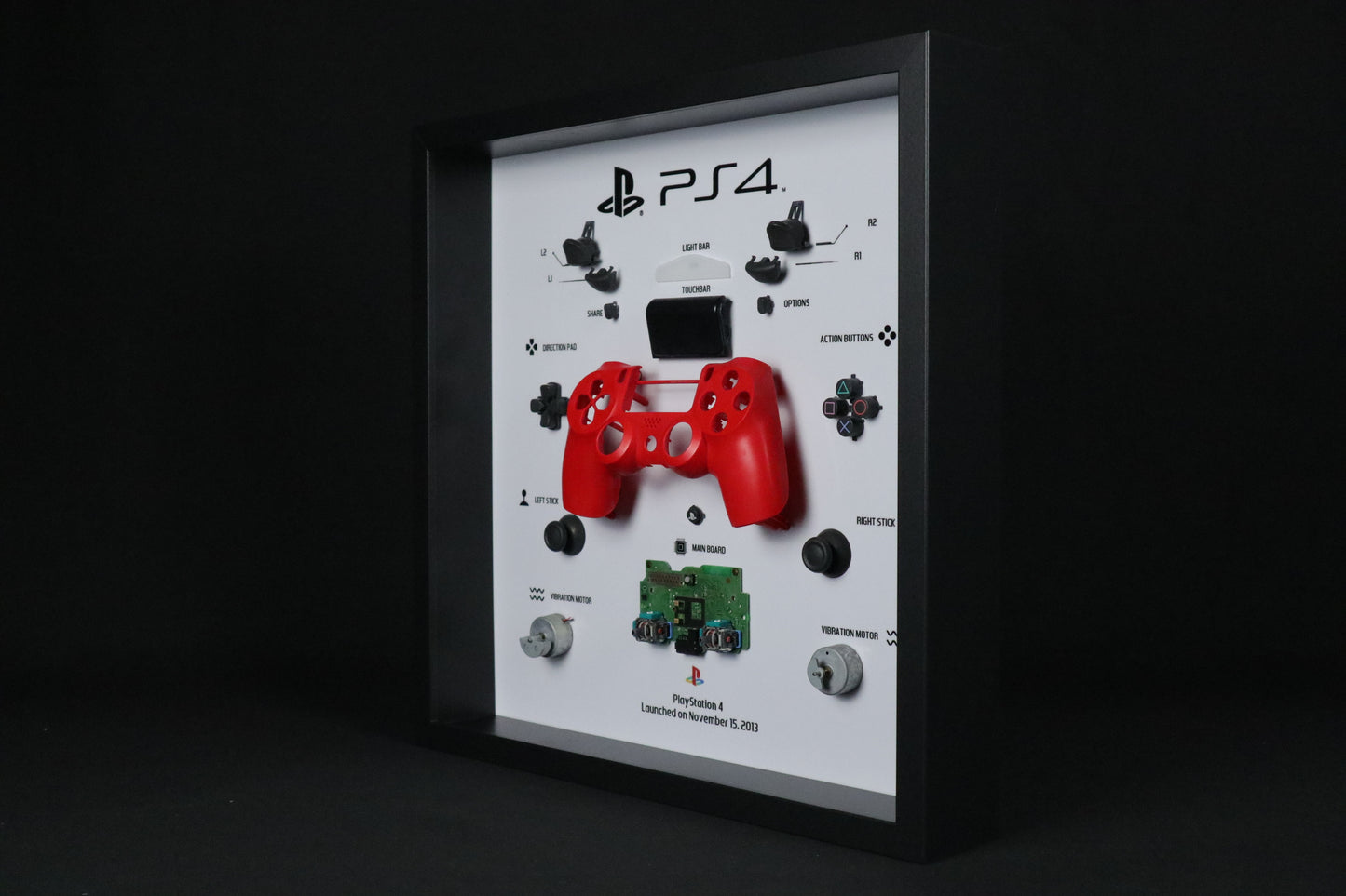 Playstation 4 Controller Frame | Red