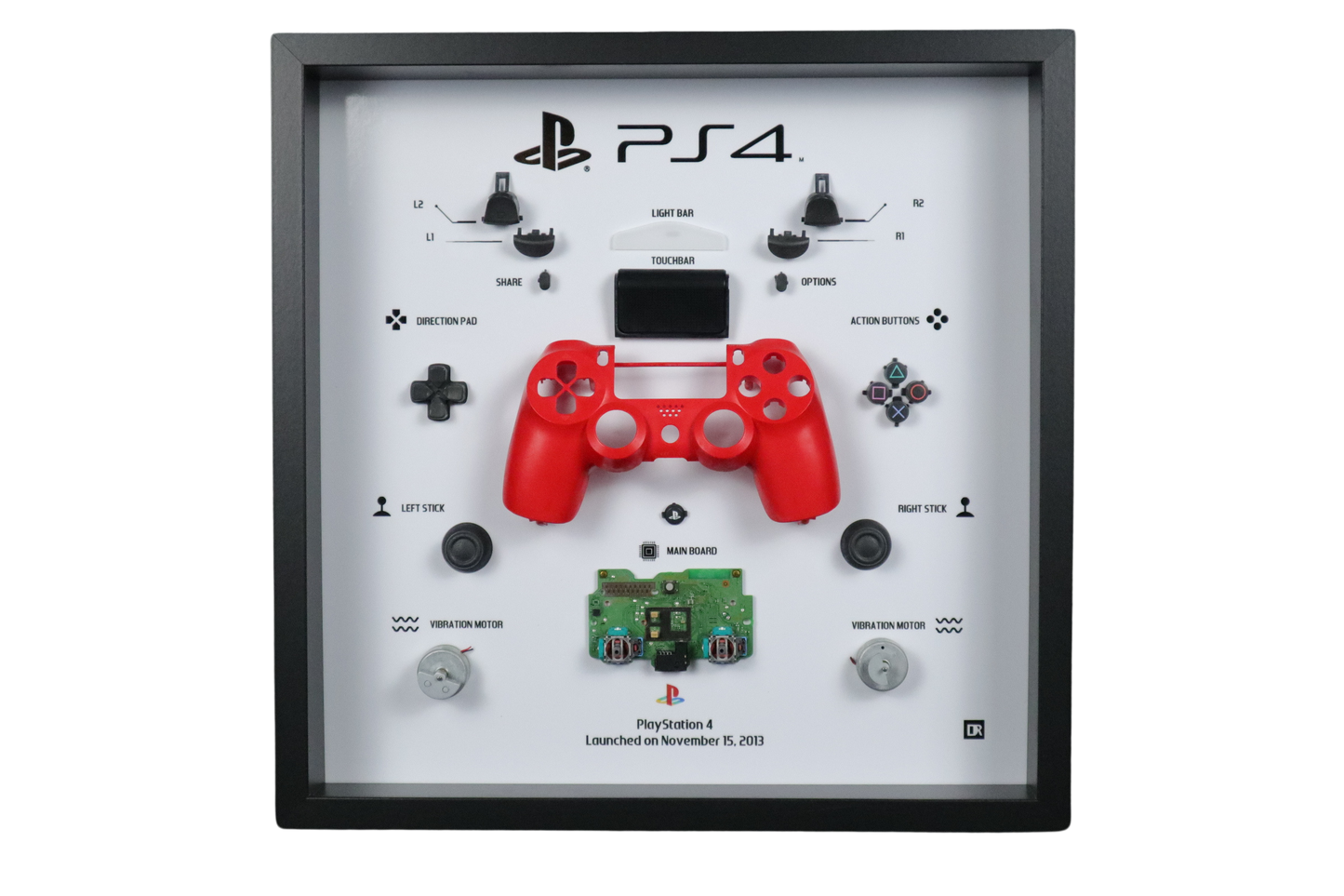 Playstation 4 Controller Frame | Red